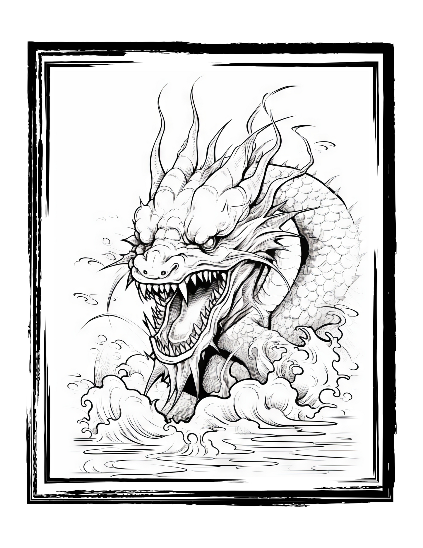 Dragons Colouring Book For Teenagers And Adults - Vol 2 - paperback