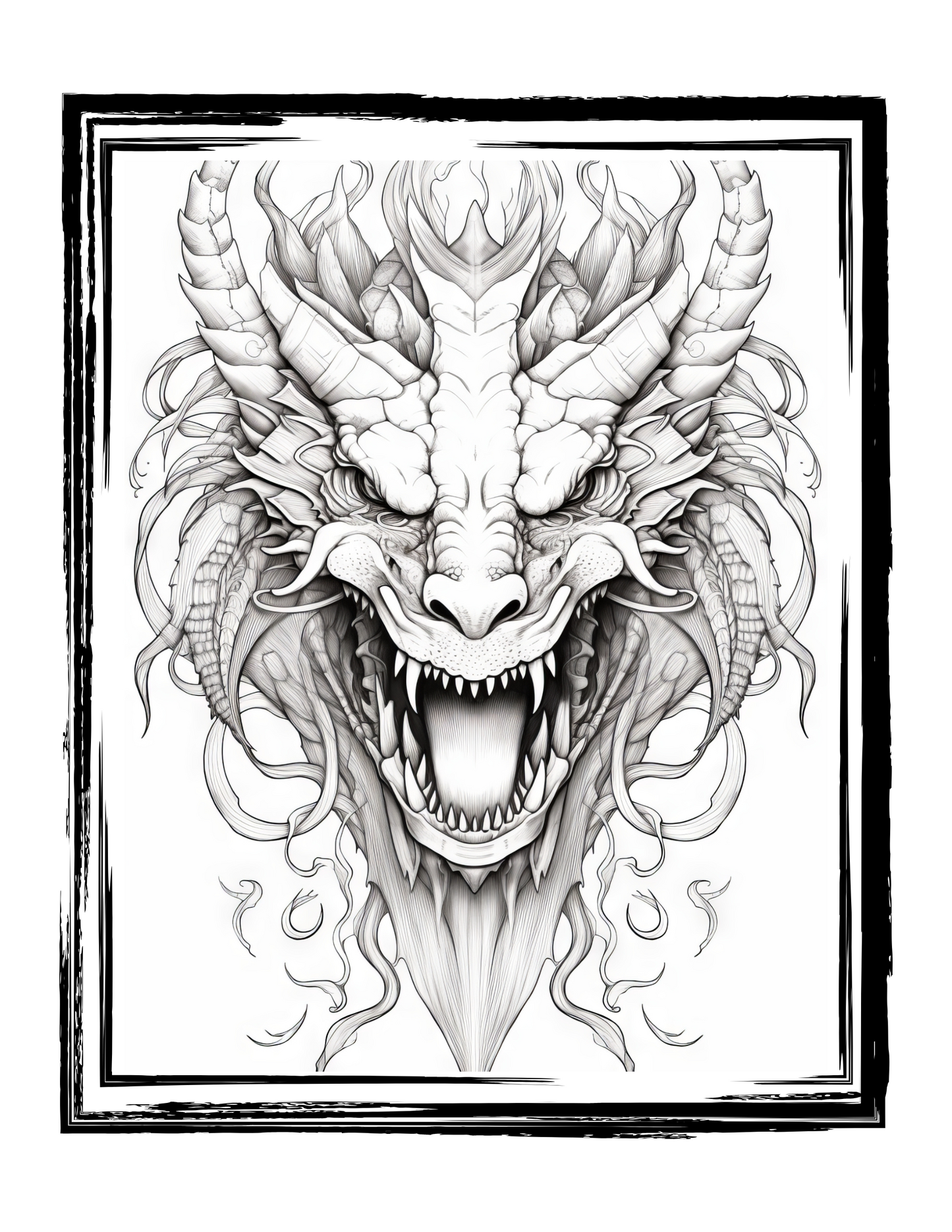 Dragons Colouring Book For Teenagers And Adults - Vol 2 - paperback