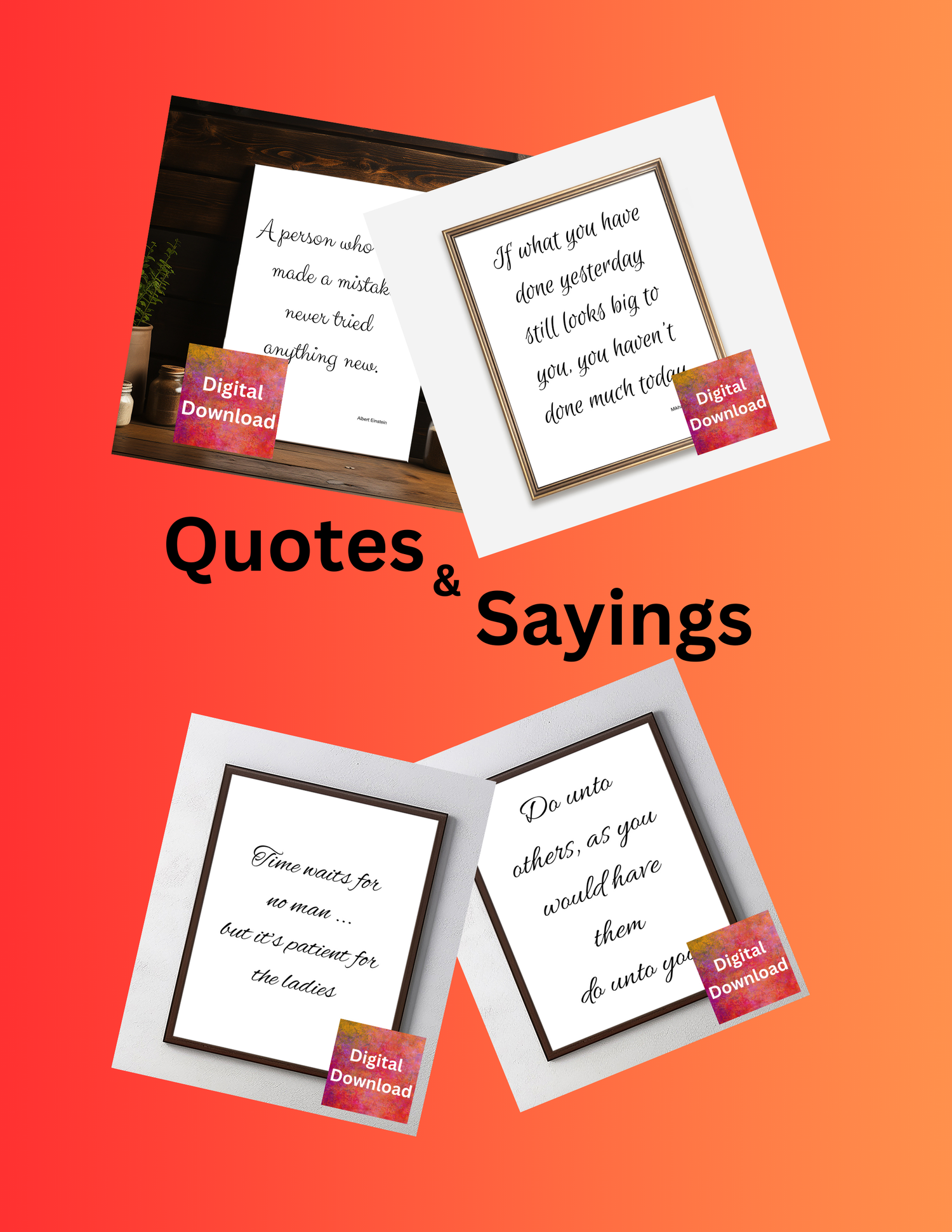 Sayings / Quotes