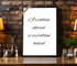 Wall Art Decor Wise Saying - A Problem Shared