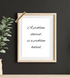 Wall Art Decor Wise Saying - A Problem Shared