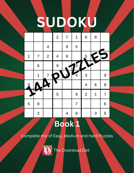 Sudoku Book 1 - Paperback