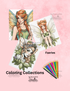 Faries Colouring Book For Teenagers And Adults - paperback - The Download Deli