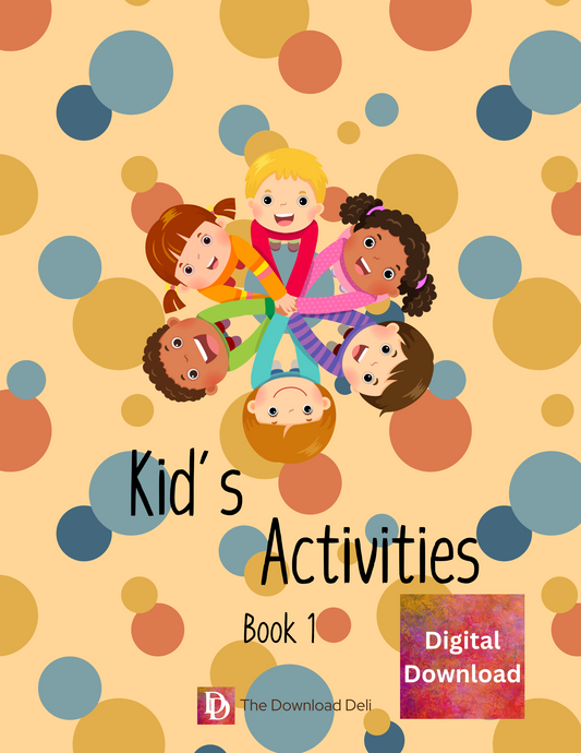 Interactive Puzzle Activity Book For Early Learners Ages 4 - 6 - eBook